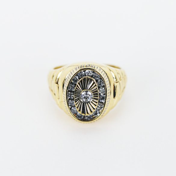 Arany pecsétgyűrű - 12230