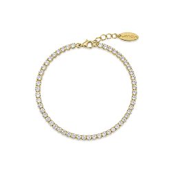 LENCIA - Glam aranyozott ezüst karkötő - 32050125