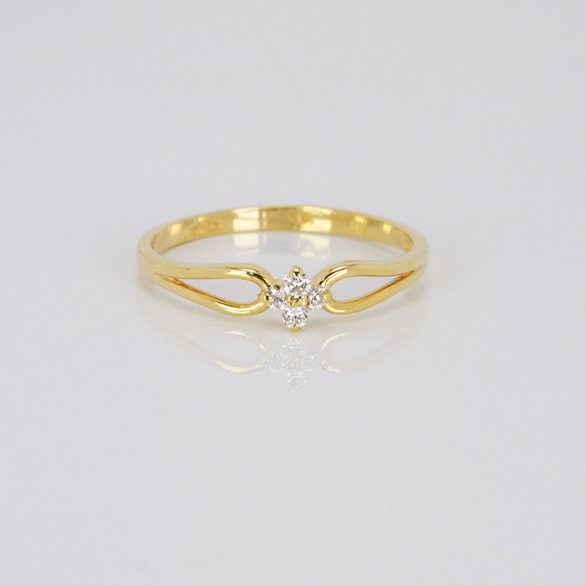 Arany Gyűrű Brillel - 41015437