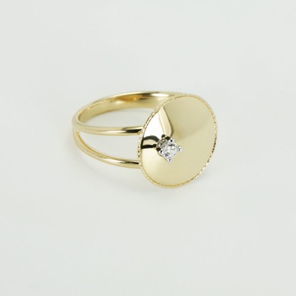 Arany gyémántvésett gyűrű - 7768H