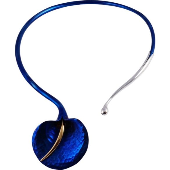 Kék titánium collier – RN